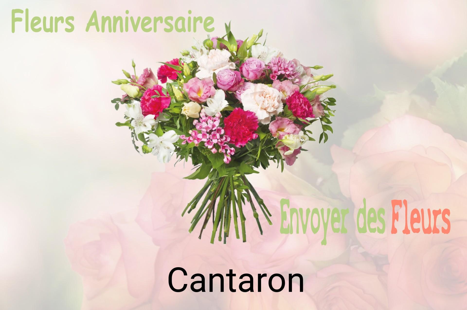 Bouquet de fleurs d’anniversaire livré à Cantaron